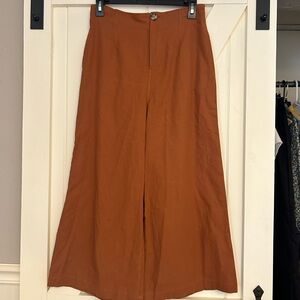 🌷Good luck gem copper orange, cropped pants